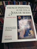 Livre ancien French Painting Time Jean De Berry art médiéval rare vintage
