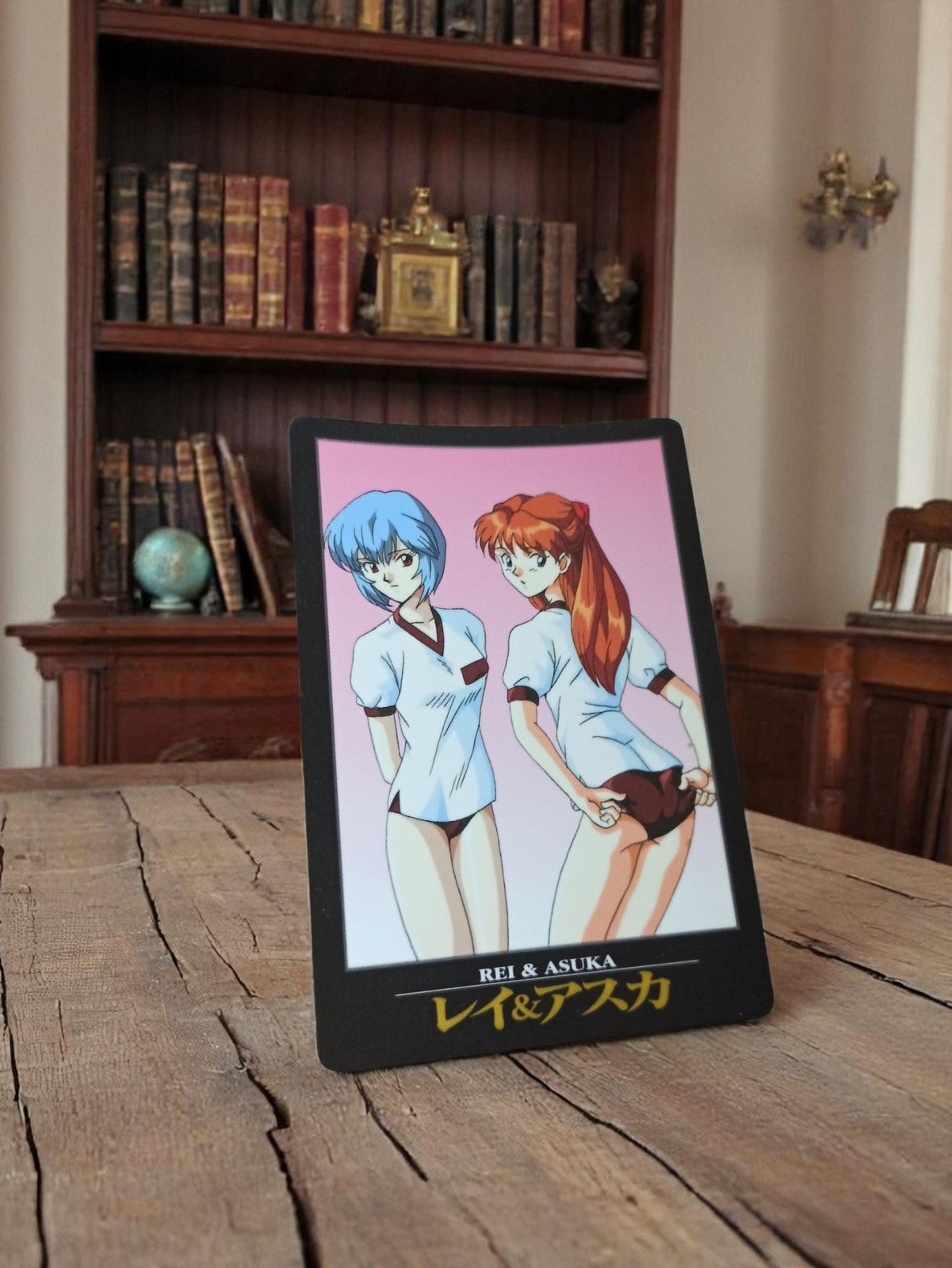 Carte Carddass Evangelion REI & ASUKA vintage rare Japon anime