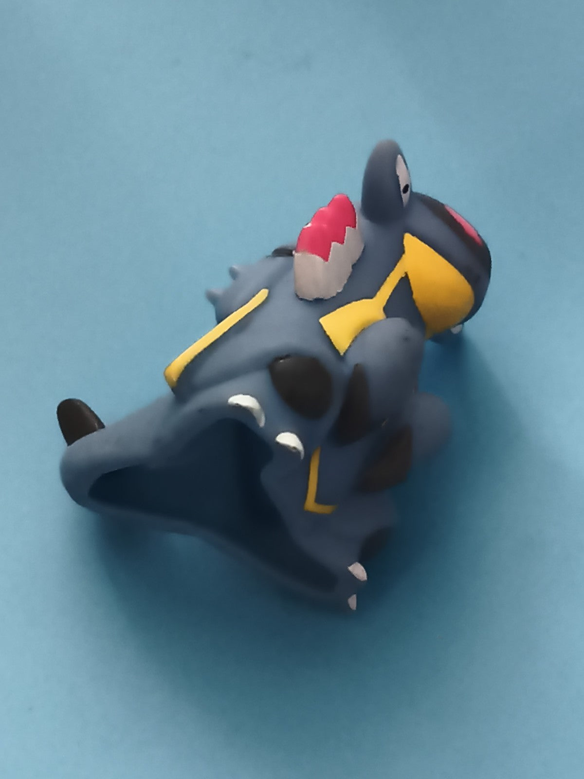 Marionnette doigt Pokémon Garchomp figurine jouet caoutchouc bleu gris