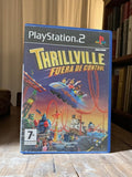 Jeu PS2 Thrillville Fuera de Control complet vintage rétro PAL