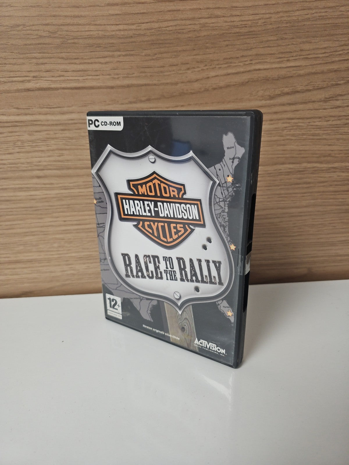 Jeu PC Harley Davidson Race to the Rally version française compatible Windows