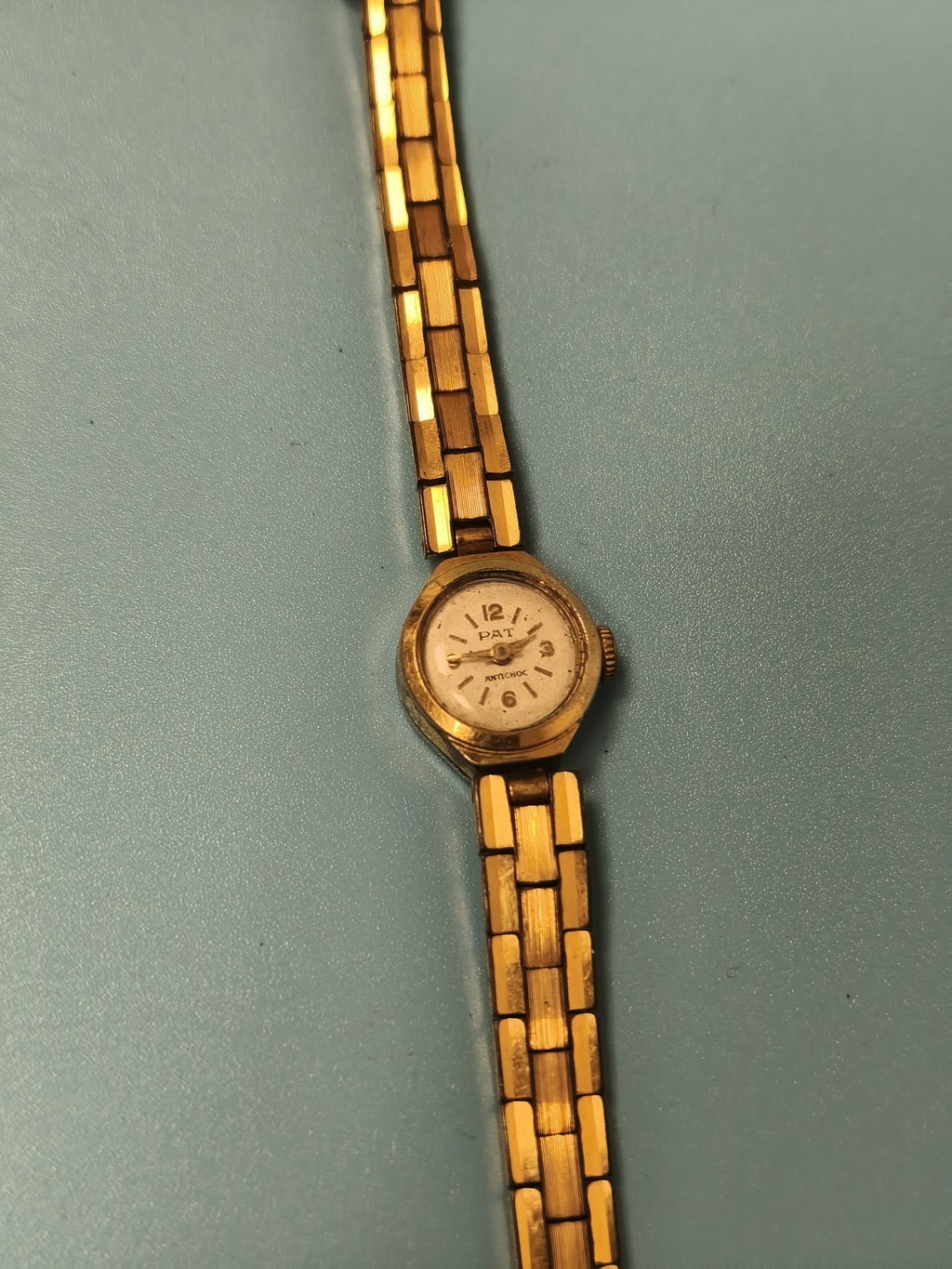 Montre femme ancienne pat, vintage rétro, plaquée or, collection, occasion rare