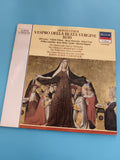 Coffret vinyle Monteverdi Vespro Decca 2 disques John Eliot Gardiner