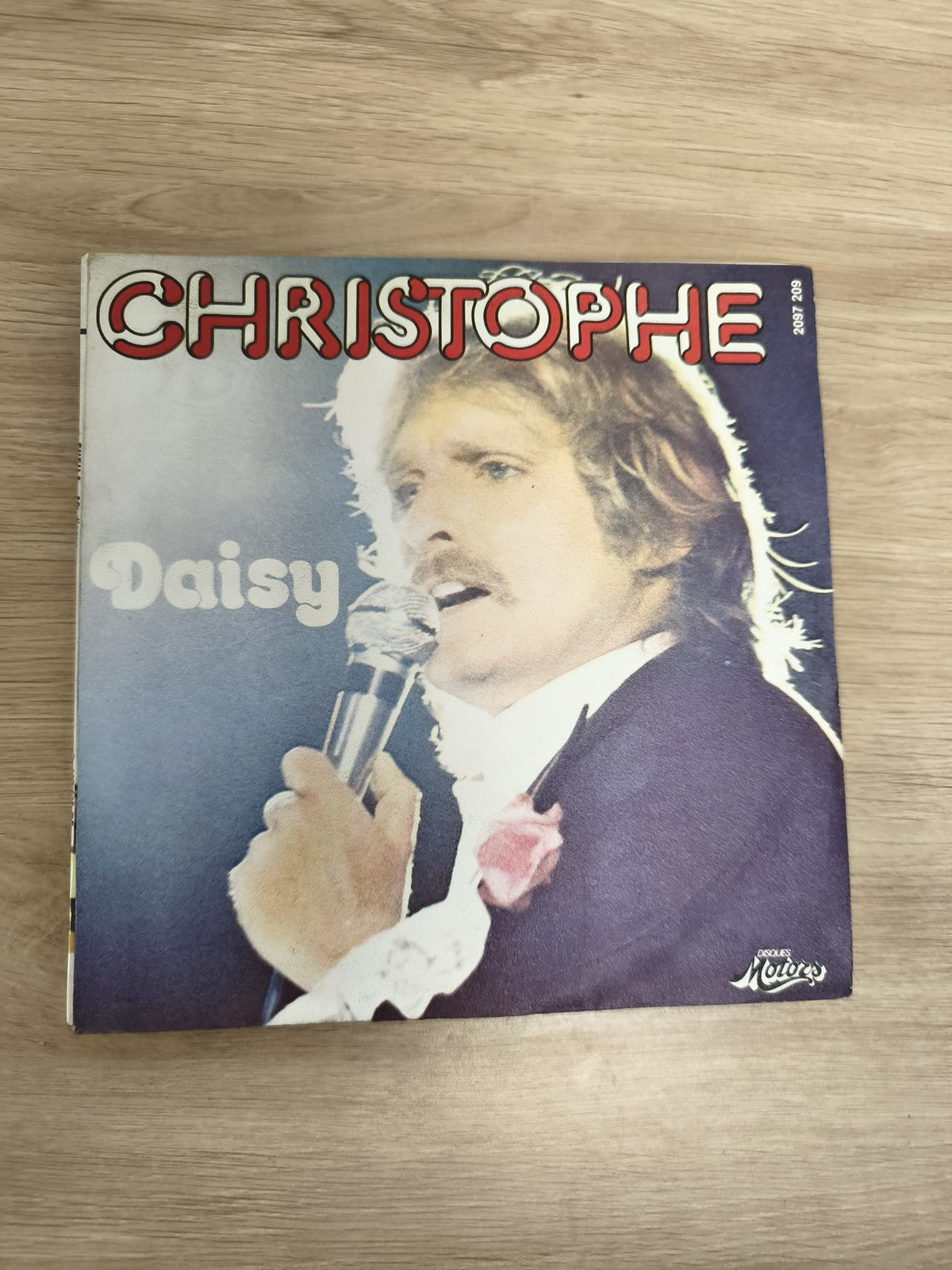 Christophe Daisy 45 tours vinyle Disques Motors pochette couleur (Ref 3)