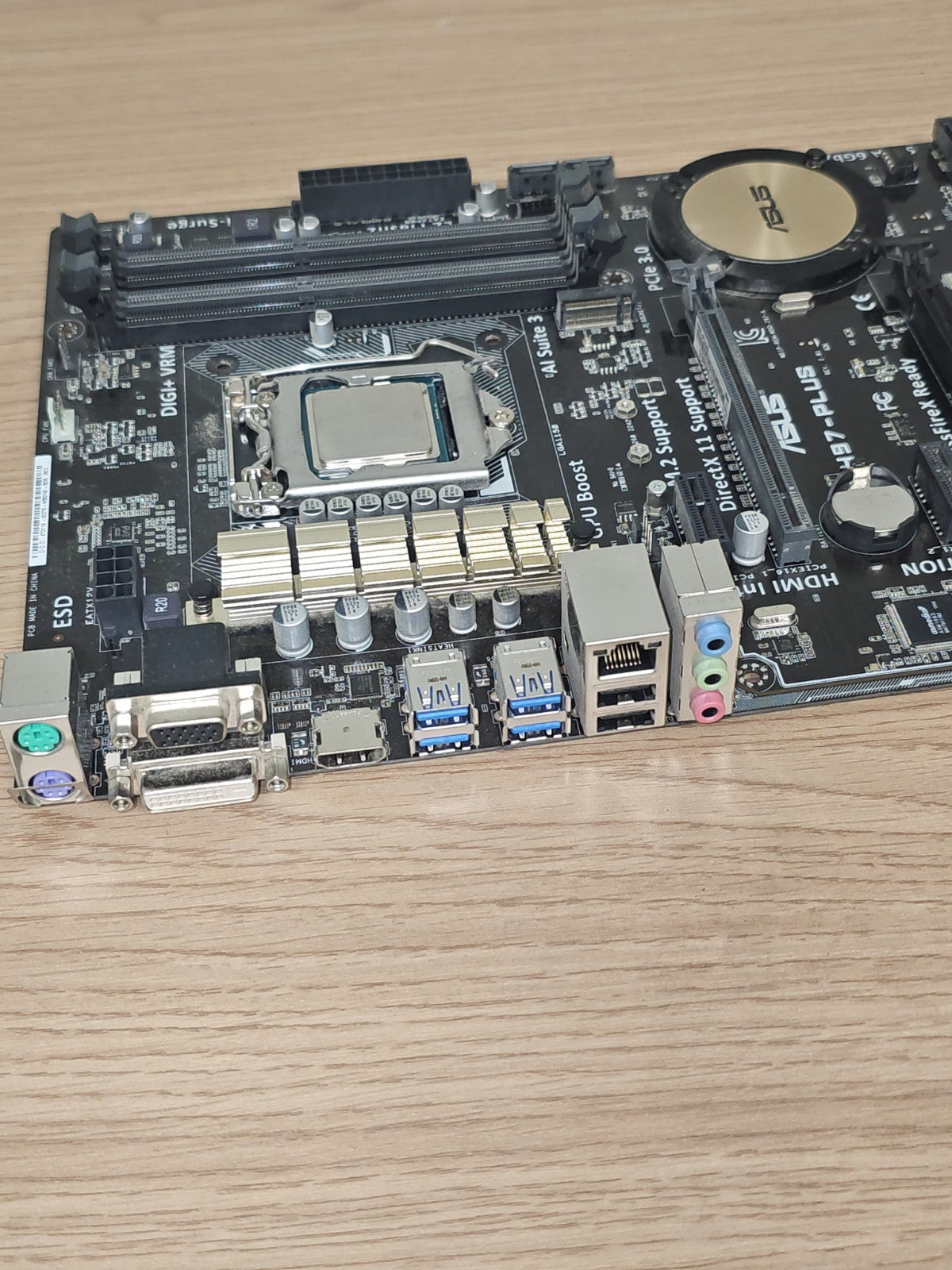 Carte mère Asus ASRock 970 Extreme3 non testée en l'état avec Processeur I5-4590