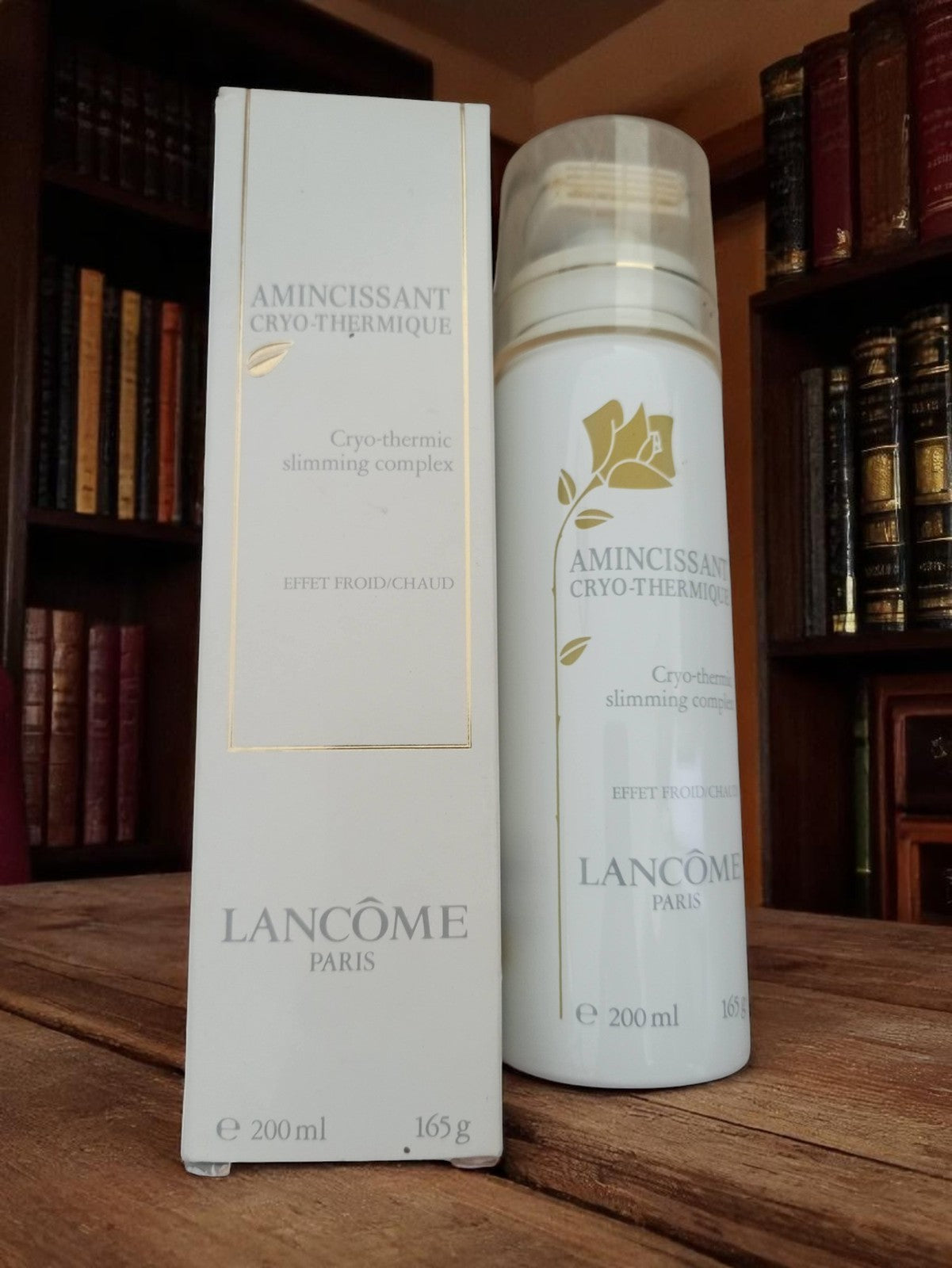 Soin amincissant vintage Lancôme Cryo-Thermique 200ml rétro effet froid