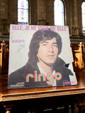 Vinyle 45 tours Ringo – Elle je ne veux qu’elle, Disques Carrere vintage