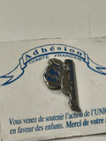 Vintage pin's ancien Comité Français adhésion badge rétro collection France