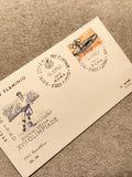 Lettre Premier Jour Olympiades Rome 1960 FDC OL 26 Jeux Olympiques Philatélie