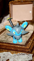 Figurine Pokémon Luxio 2005/2006 PVC bleu gris R/LW vintage rare