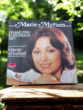 Vinyle 45T Marie Myriam Polydor Grand Prix Eurovision 1977 vintage