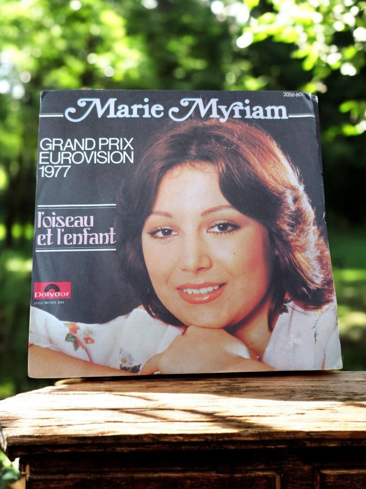 Vinyle 45T Marie Myriam Polydor Grand Prix Eurovision 1977 vintage