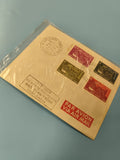Ancienne enveloppe timbrée Vietnam oblitérée 1959 Par Avion philatélie collectio