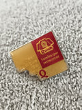 Pin's Quick vintage hamburger restaurant logo années 90 fast-food (Ref 9)