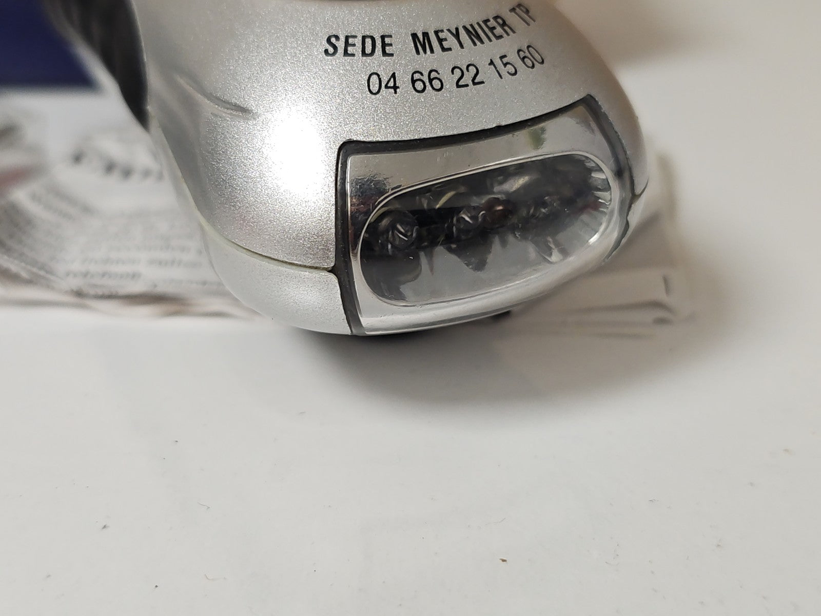 Lampe torche Sede Meynier originale, éclairage portable de marque Sede Menyer