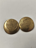 Paire de boucles d?oreilles rétro vintage fantaisie ancien bijou original collec