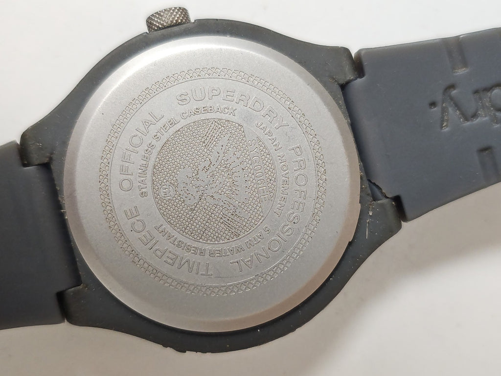 Montre pour homme Superdry authentique, design moderne, montre-bracelet occasion