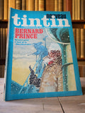 Magazine Tintin ancien Bernard Prince couverture bleue vintage rare collector