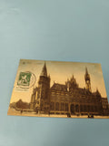 Carte postale ancienne CPA Gand La Poste timbre Belgique architecture