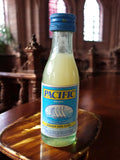 Mignonnette vintage Ricard Pacific, boisson anis, étiquette bleue ancienne