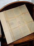 Plan ancien Marseille Société Chemin de Fer années 30-40 hydraulique travaux pub