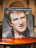 Vinyle 45T Elle ne rentre pas ce soir Barclay 1982 dédicacé rare vintage