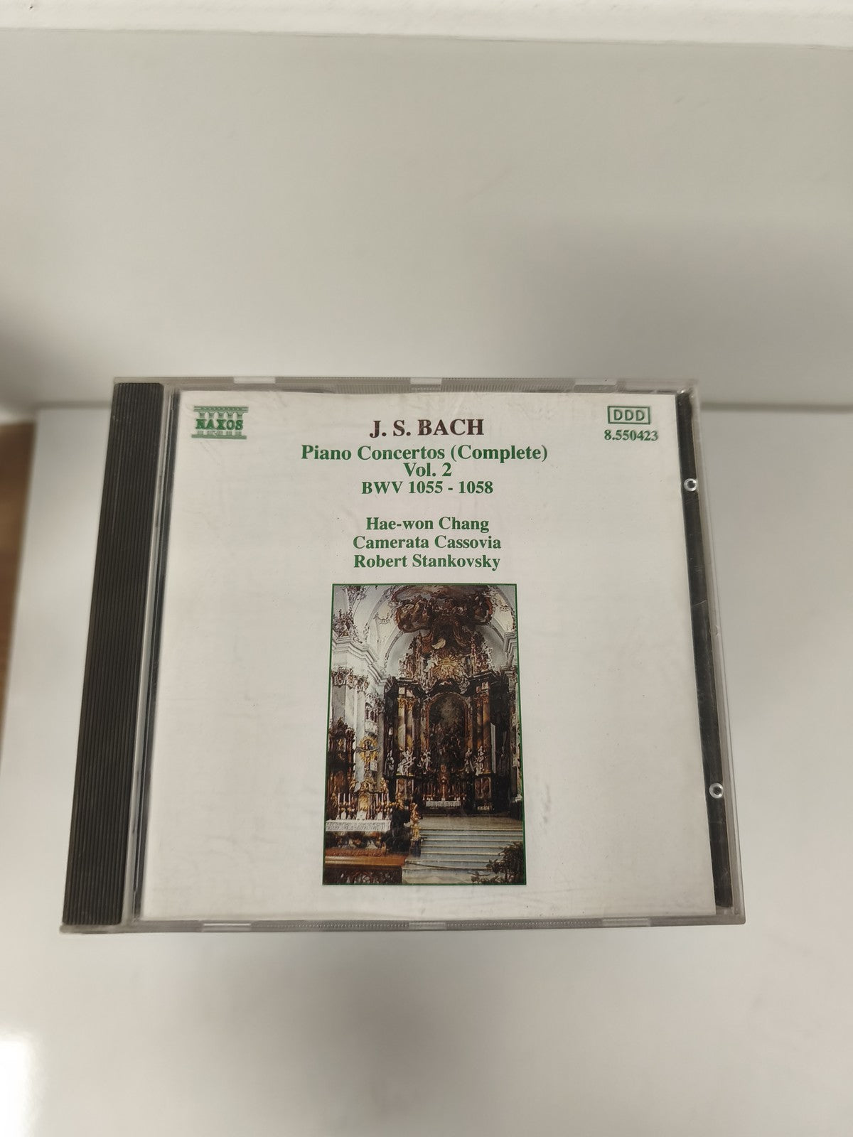 CD J.S. Bach Piano Concertos Vol. 2 BWV 1055-1058 Hae-won Chang Naxos