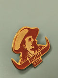 Vintage pin's Buffalo Grill western cow-boy émaillé collection rare