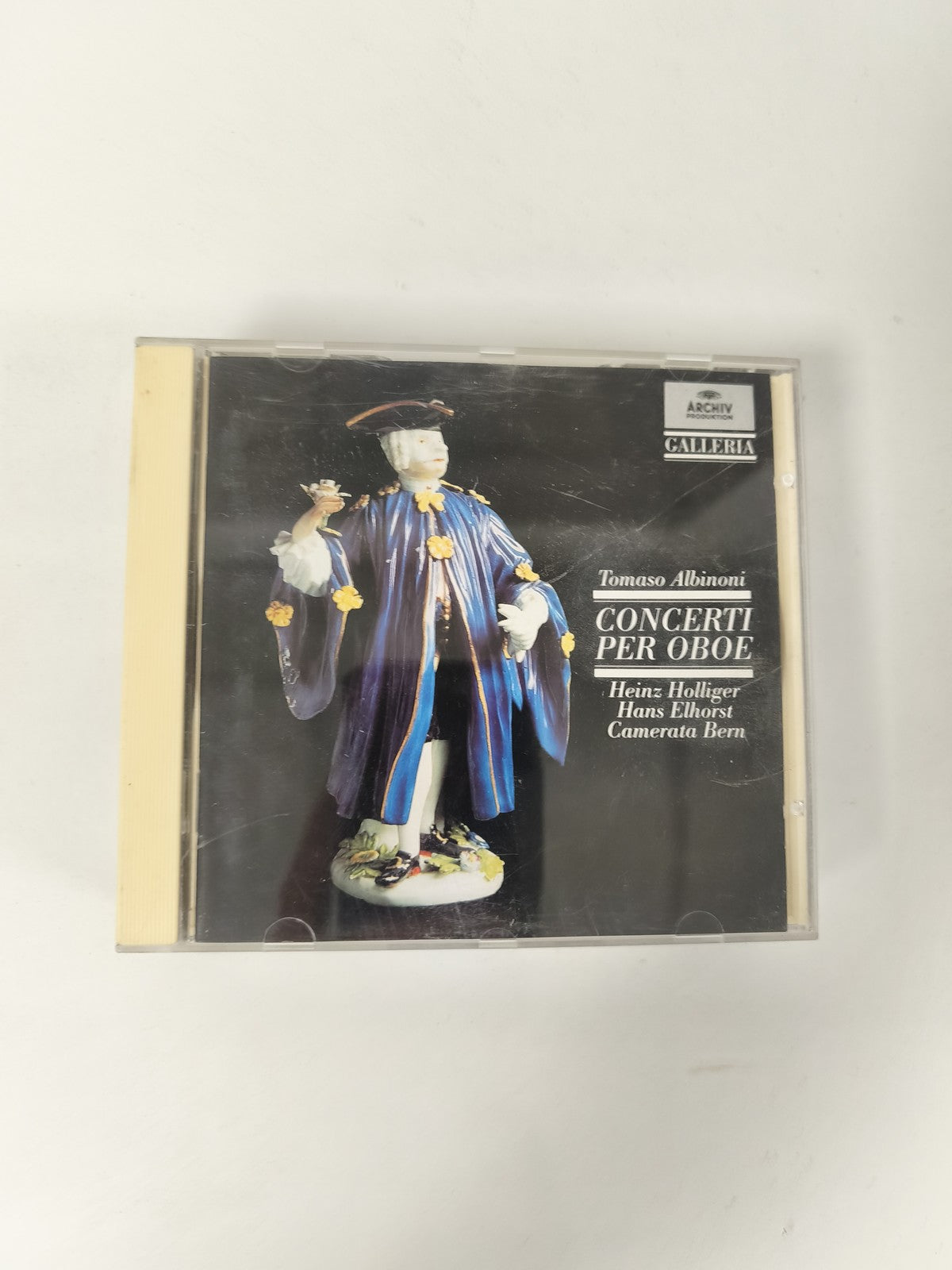CD Tomaso Albinoni Concerti per Oboe Heinz Holliger Camerata Bern Archiv