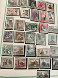 Timbres Espagne lot philatélie thèmes variés CORREOS ESPAÑA oblitérés