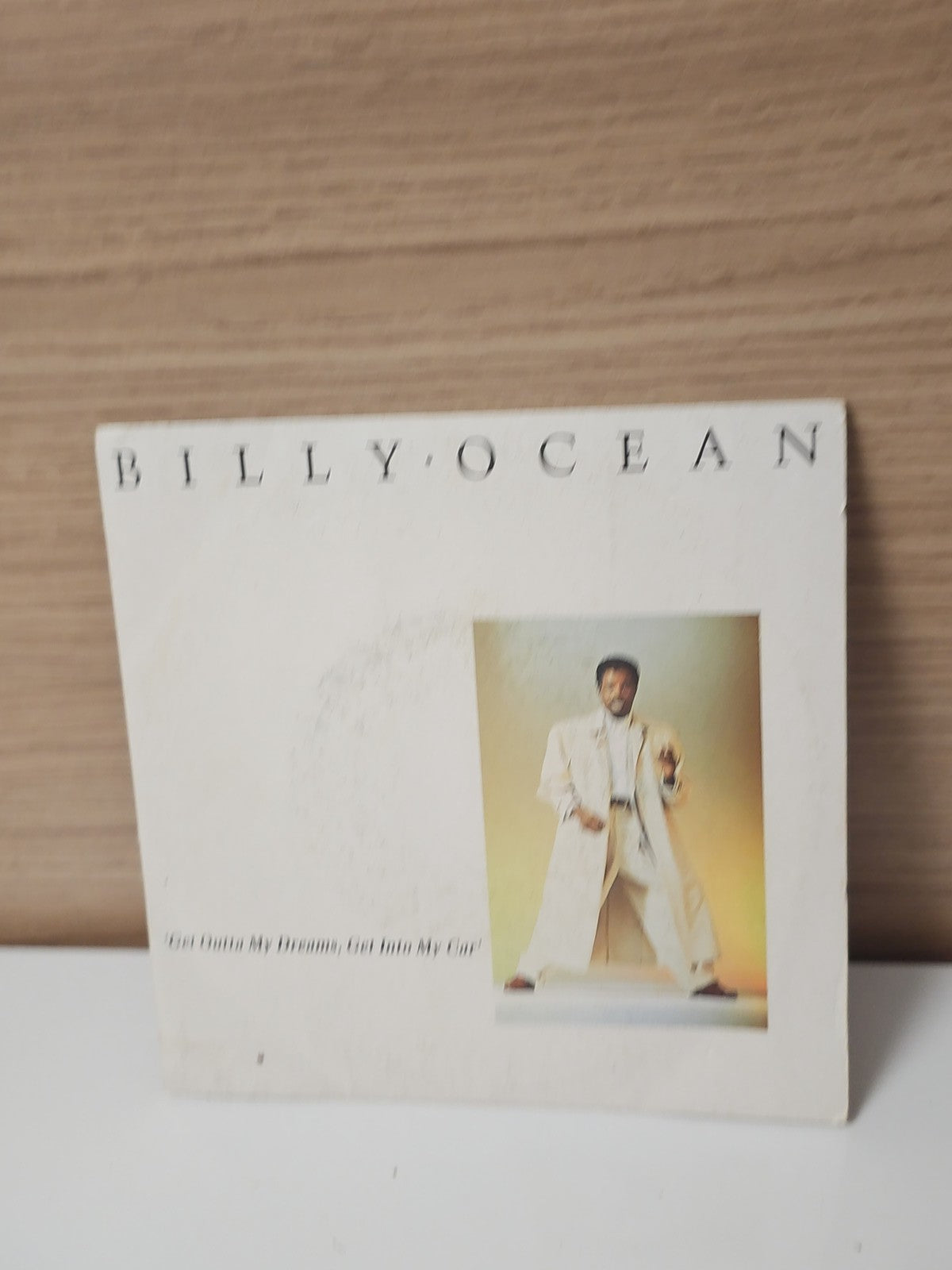 Vinyle 45 tours rétro Billy Ocean ancien disque single collection musique vintag