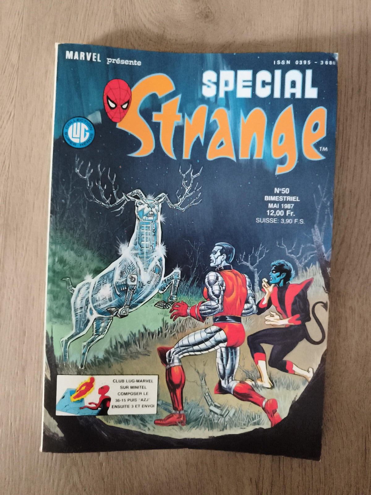 Comics Spécial Strange n°50 LUG Marvel mai 1987 ancien vintage X-Men