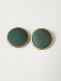 Pair of vintage antique retro costume earrings for collectors