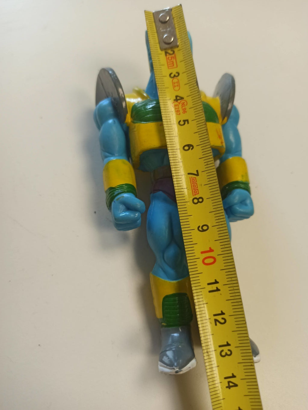 Figurine vintage Dragon Ball GT personnage bleu rétro ancien jouet rare occasion