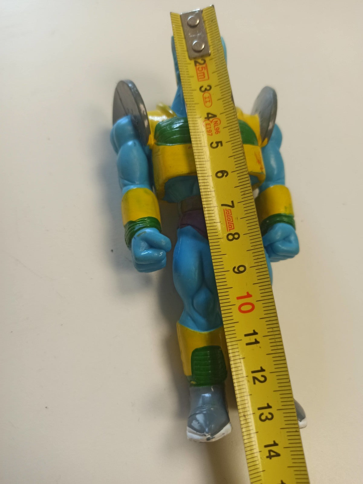 Figurine vintage Dragon Ball GT personnage bleu rétro ancien jouet rare occasion