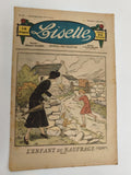 Journal ancien Lisette 1934 n°31 couverture illustrée, L'Enfant du naufrage