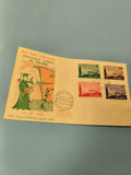 Ancienne enveloppe FDC Vietnam 1965, timbres Enseignement Supérieur, illustrée