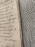 Document manuscrit ancien 1884 tribunal commerce Aubenas Ardèche archives