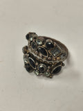Bague rétro ancienne fantaisie pour femme, bijou vintage original collection