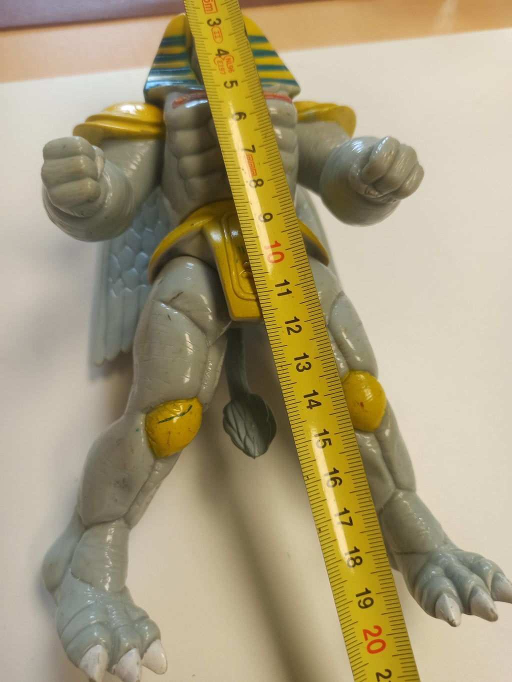 Figurine vintage Power Rangers Sphinx, monstre ancien, jouet Morphin