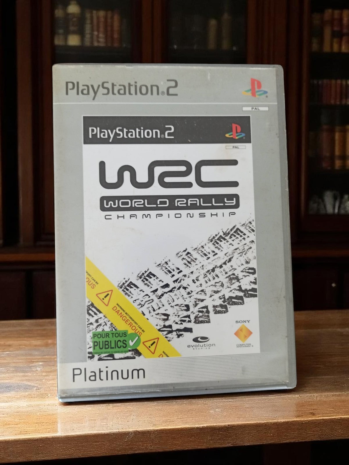 Jeu PS2 WRC World Rally Championship Platinum complet vintage PlayStation 2 PAL