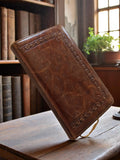 Missel ancien vintage reliure cuir motif gaufré doré oraison