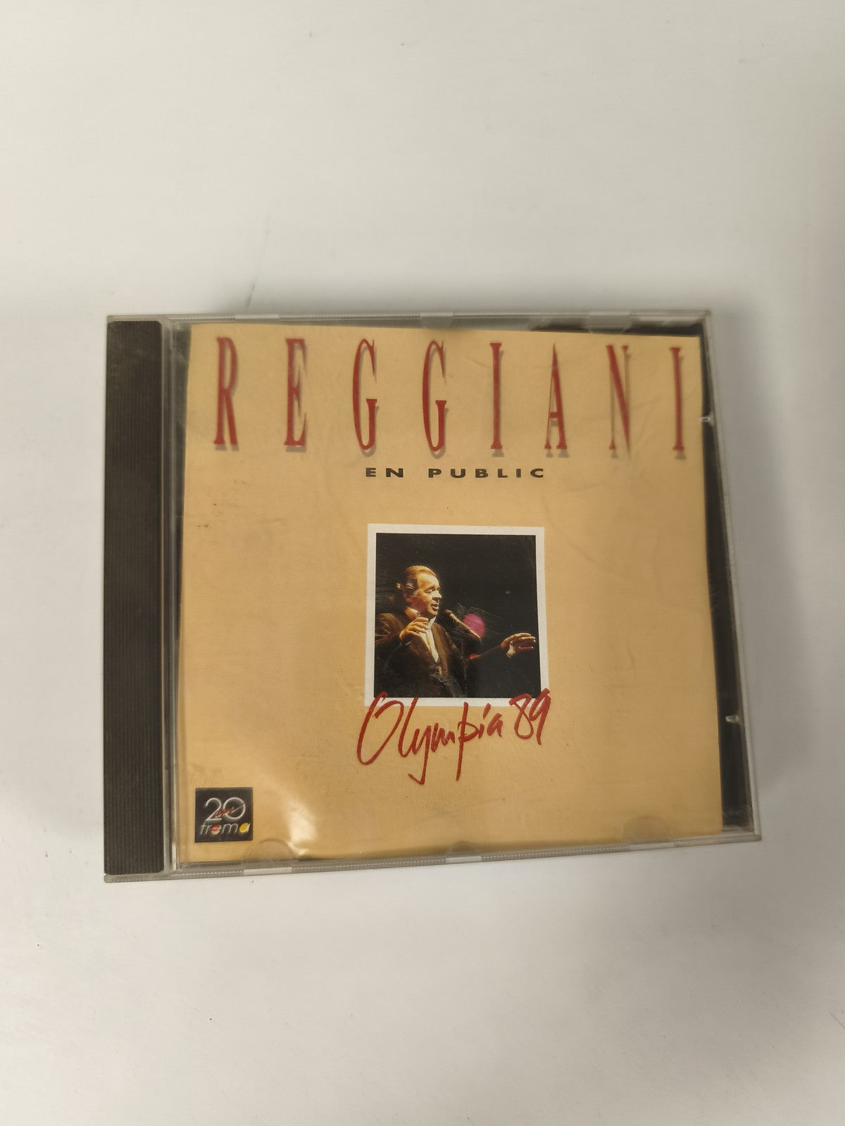 CD Serge Reggiani En Public Olympia 89 pochette beige concert live occasion