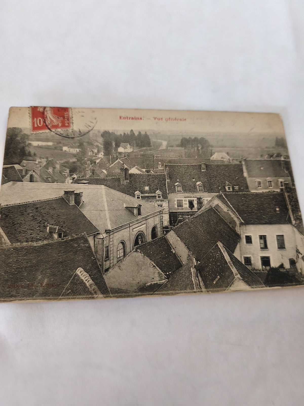 Carte postale ancienne vintage thème trains locomotives ferroviaire collection r