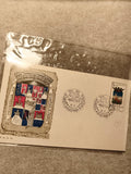 Enveloppe 1er jour Espagne 1963 Guadalajara blason timbre 5 PTAS Philatélie