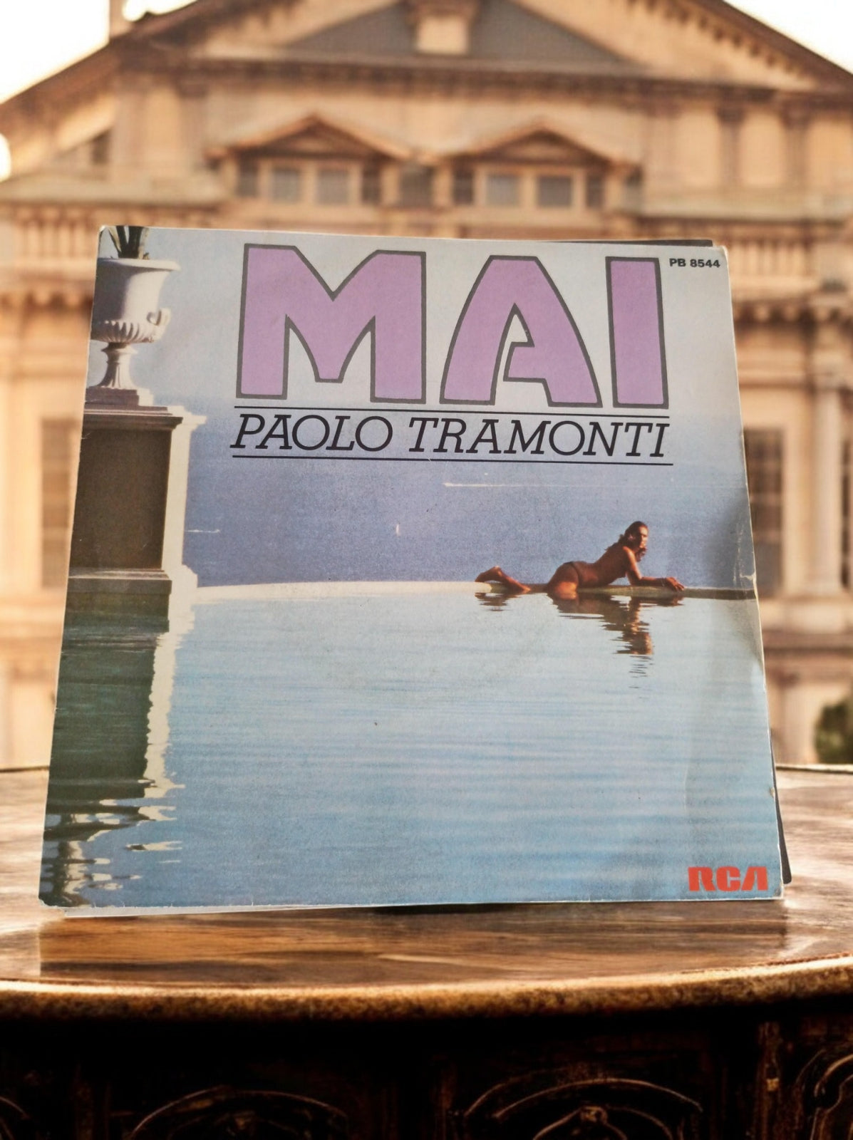 Vinyl 45T Mai Paolo Tramonti LP 45' - Rare Vinyle Vintage Années 70