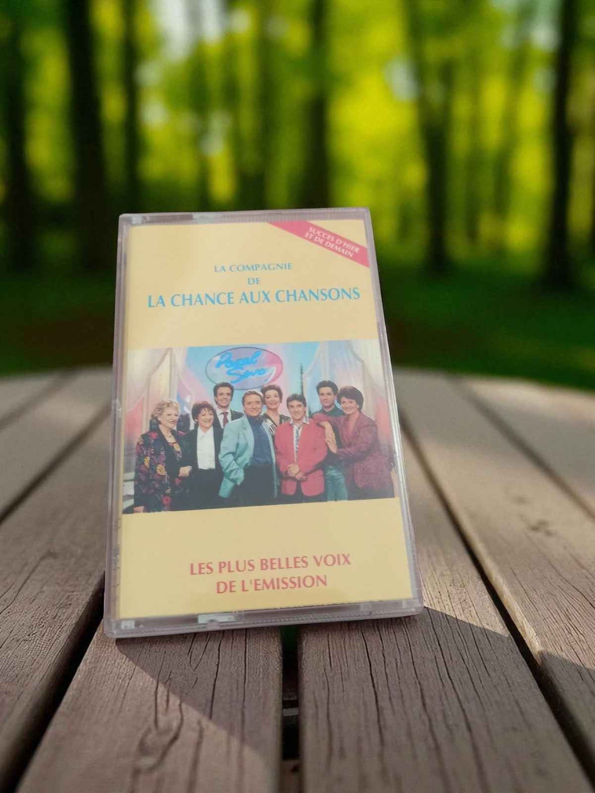Cassette audio vintage La Chance aux Chansons – Compilation variétés françaises