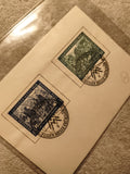 Timbres oblitérés Leipzig Messe 1948 Deutsche Post Allemagne (Ref 13)