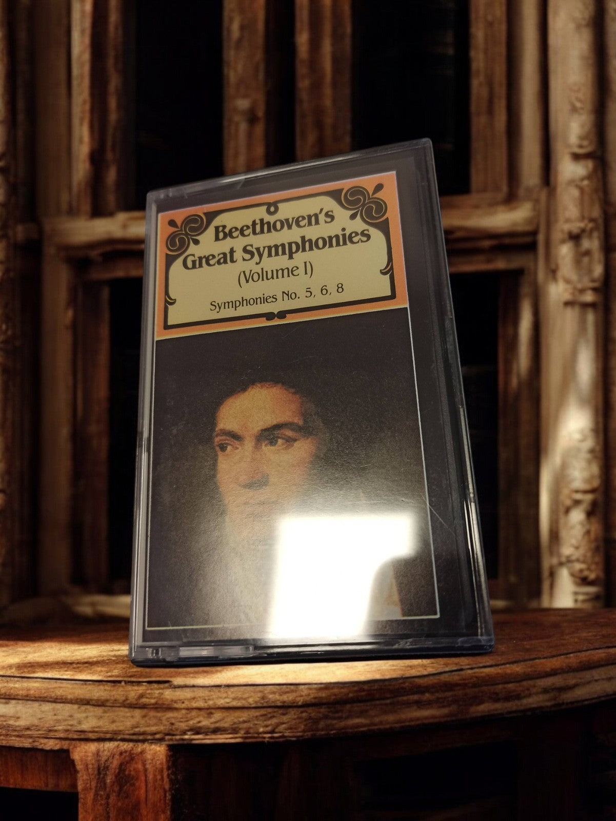 Cassette audio vintage Beethoven Great Symphonies Volume 1 K7 classique rétro