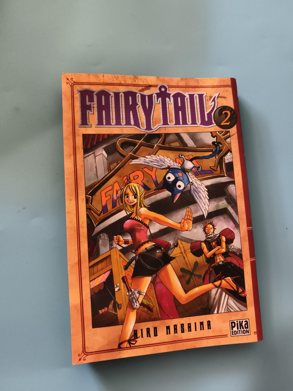 Manga Fairy Tail Tome 2 Hiro Mashima Pika Edition FR shonen livre japonais